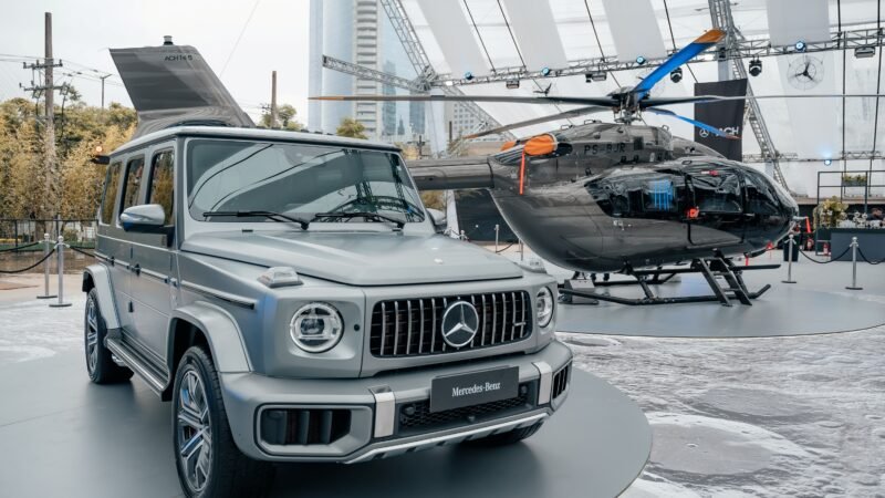 R$ 77 milhões e até dois anos de espera: Mercedes e Airbus lançam helicóptero inspirado no Classe G