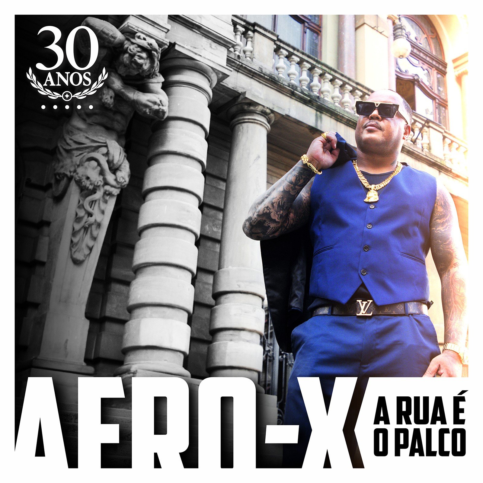 Rapper Afro-X vai do funk ao ijexá no álbum ‘A rua e o palco’ entre feats com Seu Jorge, Sampa Crew e Rappin’ Hood