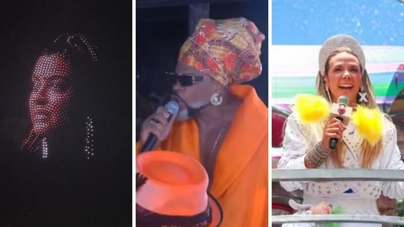 Quarto dia do carnaval de Salvador tem homenagem a Preta, Brown defendendo Claudia Leitte e despedida de Carla Perez