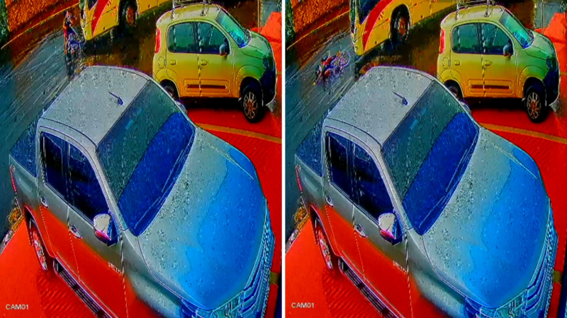 Crianças ficam feridas após serem atropeladas por ônibus em Serra Azul, SP; VÍDEO