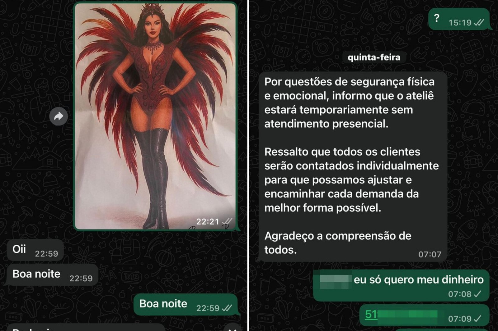 Estilista é suspeito de ficar com dinheiro de escolas de samba e não entregar fantasias de Carnaval no RS