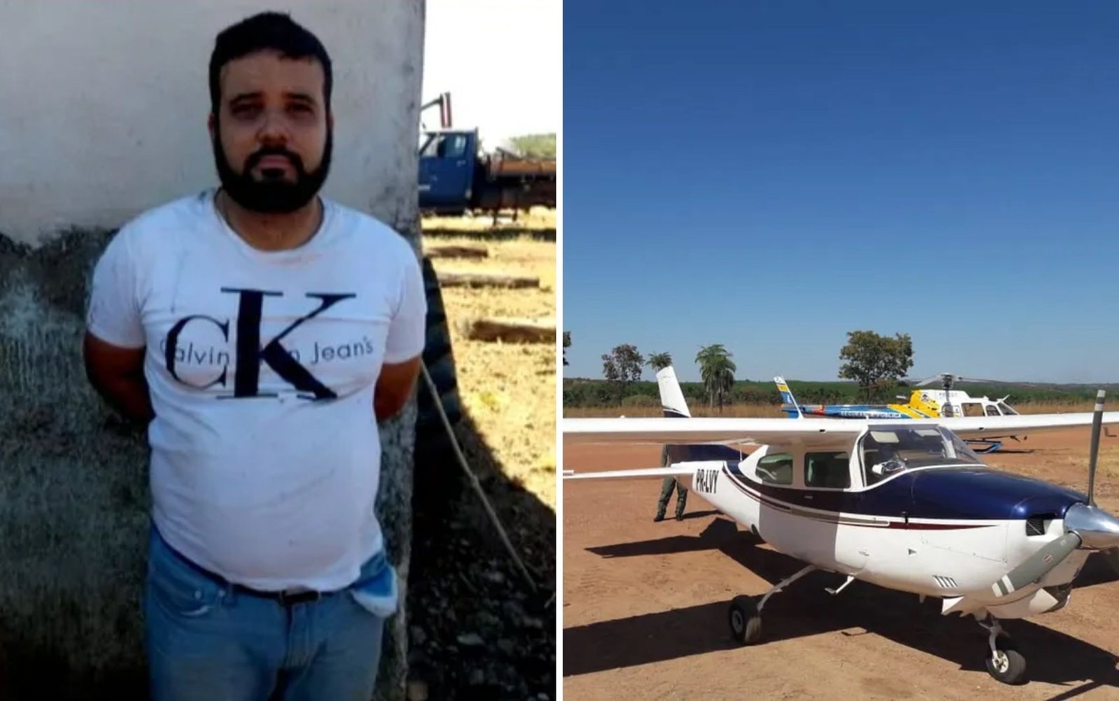 Piloto de avião que atuava como motorista de app em Goiânia foi condenado por transportar quase 300 kg de cocaína
