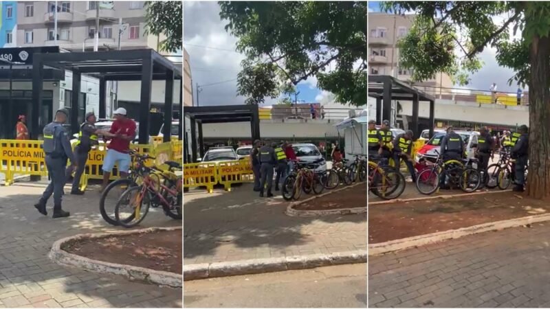 Policiais militares agridem vendedor de água durante abordagem no Brás, Zona Leste de SP; veja vídeo