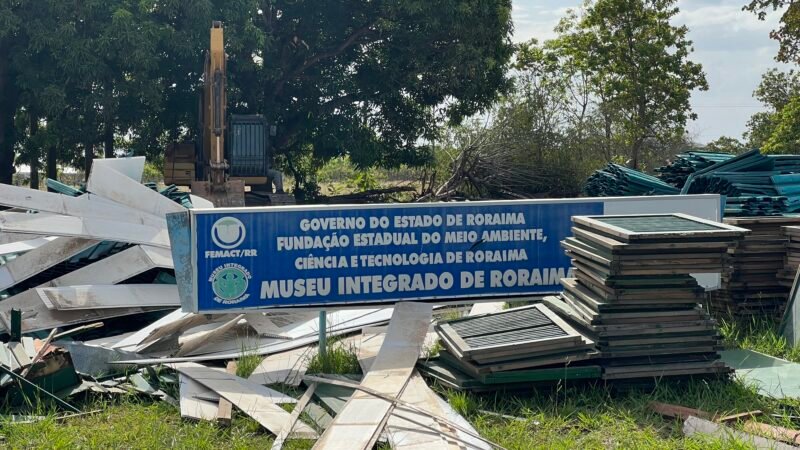 Justiça condena governo de RR a construir nova sede para Museu; estado aponta prazos inviáveis