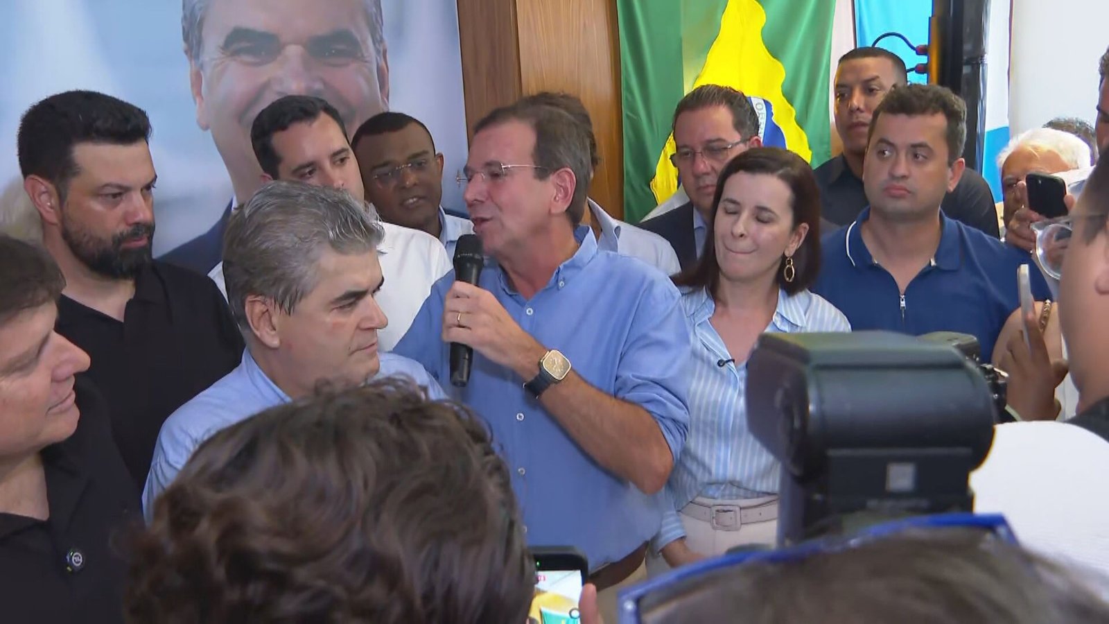 Paes anuncia Jane Reis como vice ao Governo do RJ e diz que deixa prefeitura em 20 de março