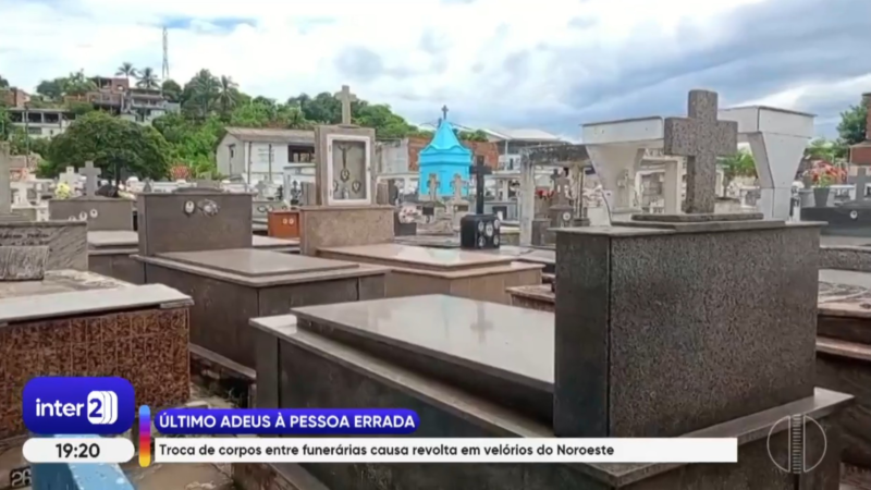 Família descobre troca de corpos ao abrir o caixão no velório em Italva: o que se sabe sobre o caso