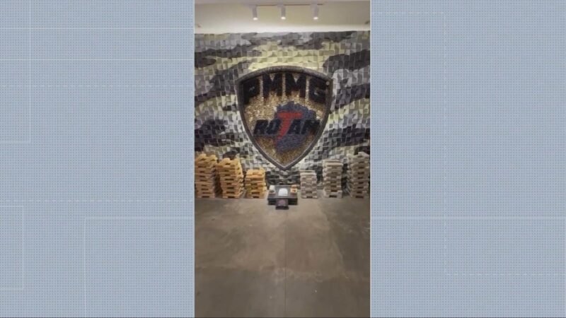 Três homens são presos 188 barras de maconha em operação da PM na Grande BH