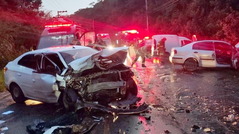 Acidente na RJ-130, em Teresópolis, deixa vítima em estado grave