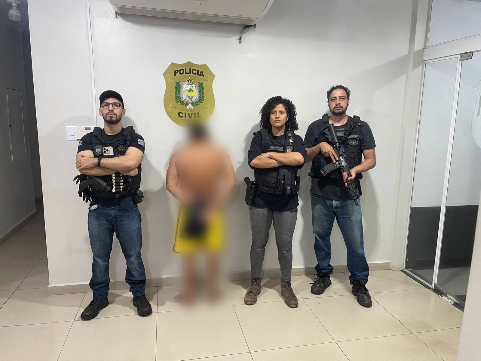 No AP, homem é preso suspeito de tentar matar ex-companheira com facada no pescoço