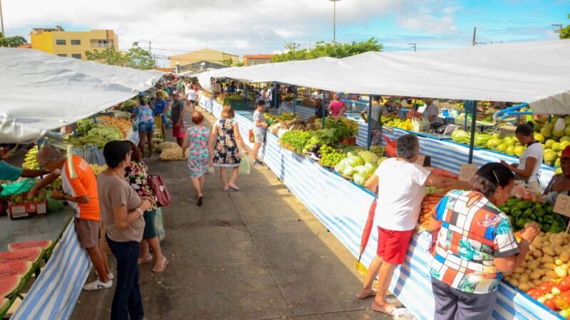 Feiras livres estão presentes em 99% dos municípios de SE e é o maior percentual do Brasil, aponta IBGE