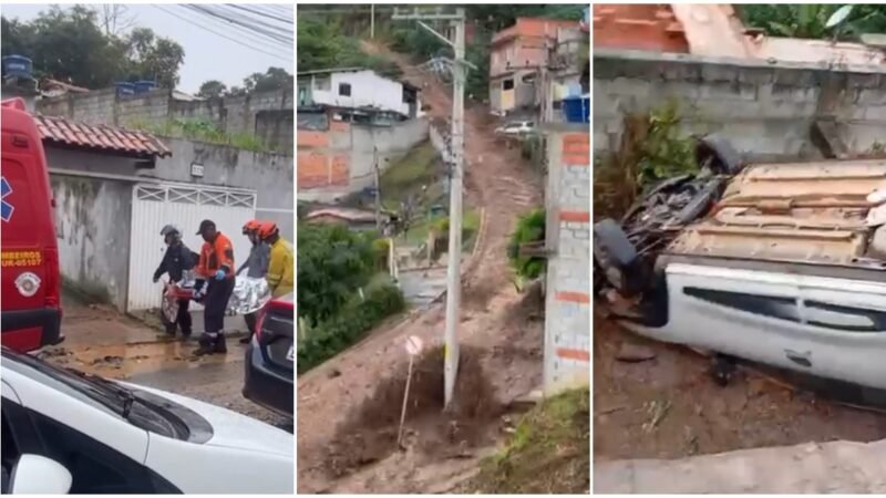 Veja imagens da destruição após rompimento de caixa d’água da Sabesp que deixou um morto em SP