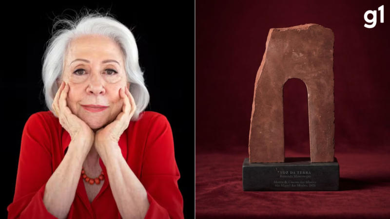 Fernanda Montenegro é homenageada com o 1º Prêmio Voz da Terra, que reconhece nomes ligados às Missões Jesuíticas no RS