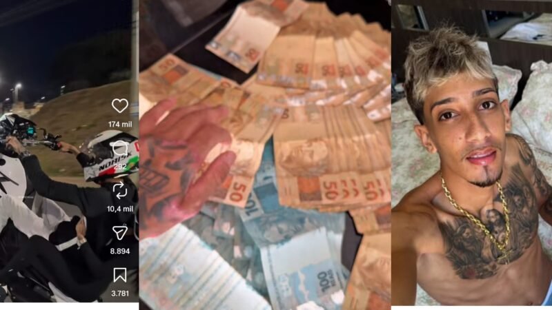 Influenciador ‘Drake de BH’ com 116 mil seguidores é preso com pistola 9mm durante blitz em BH