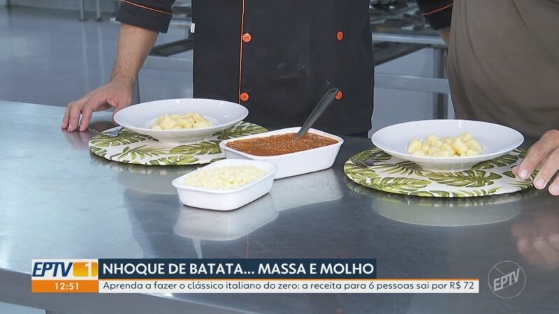‘Barato da Cozinha’: aprenda a fazer nhoque de batata