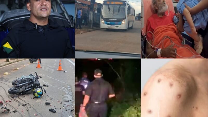 Você viu? Paralisação no transporte público, 1º caso de Mpox, ossada é achada, eleições da Ufac e mais