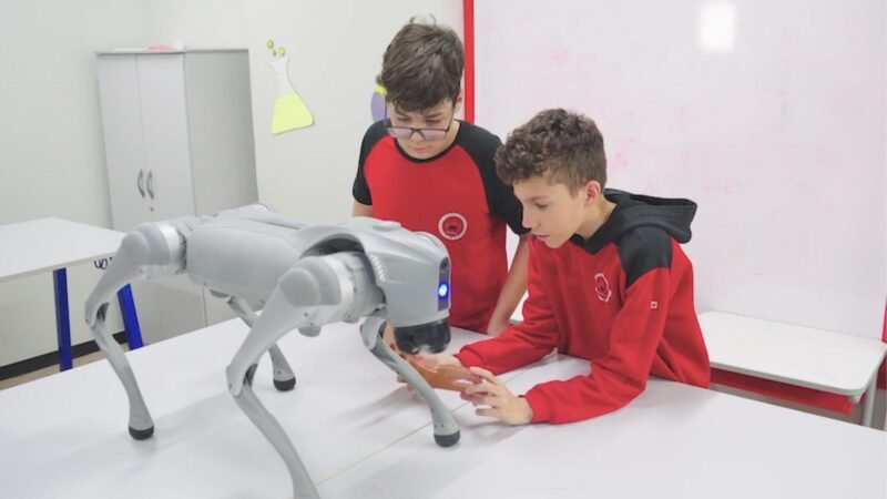 Robôs humanoides visitam escolas e ajudam alunos no aprendizado