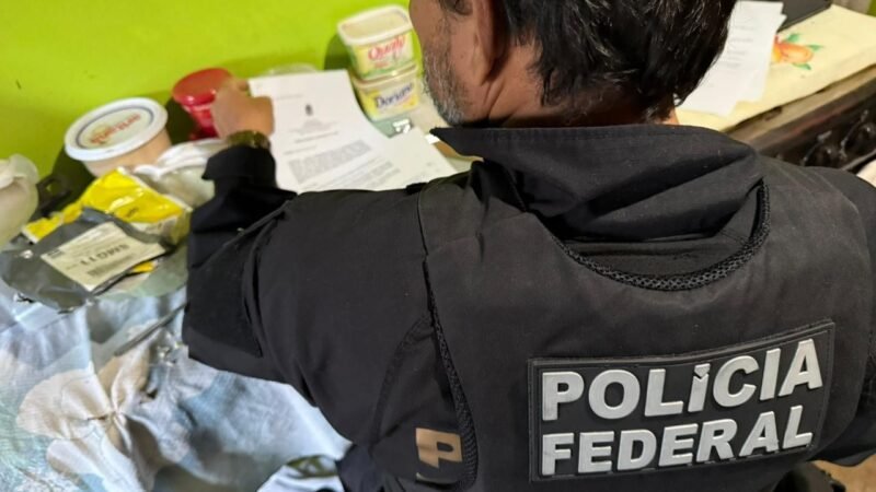 PF deflagra operação contra o tráfico de drogas, armas e lavagem de dinheiro