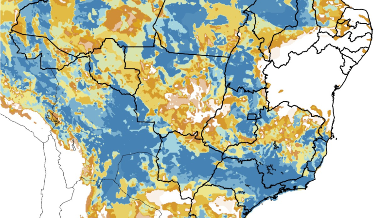 Chuva forte e temperaturas mais baixas deixam o tempo instável no Sul e Sudeste; veja previsão para todo o país