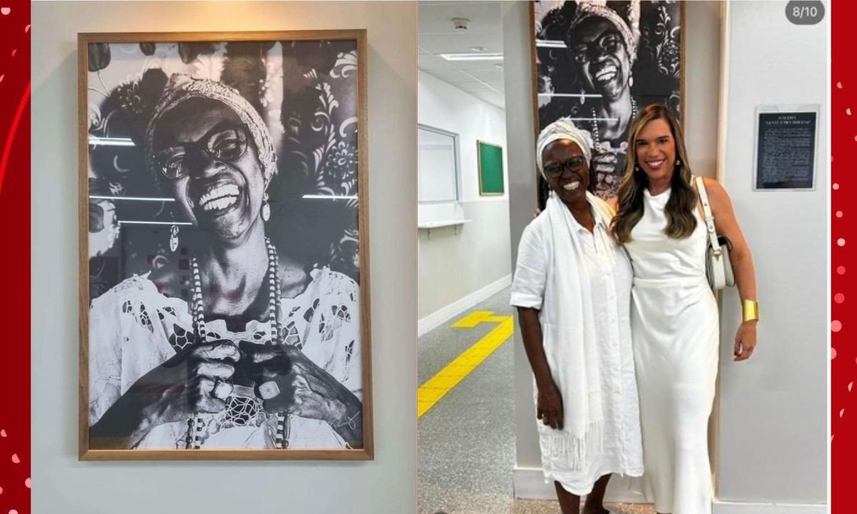 TJ-BA determina que quadro com foto de sacerdotisa do Candomblé seja recolocada em fórum de cidade da Bahia