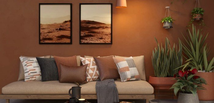 Cores quentes ganham destaque e reforçam o aconchego no outono