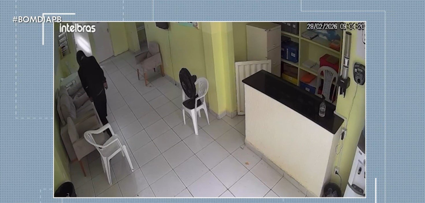 Homem é preso após arrombar e roubar objetos de um CAPS, na Paraíba