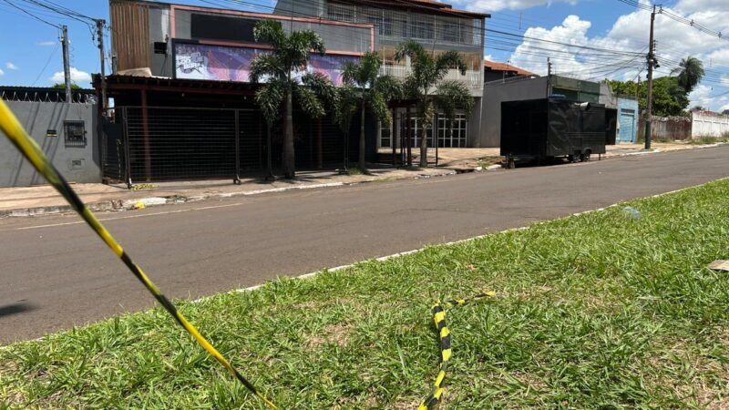 Homem é morto a tiros após confusão em uma tabacaria de Campo Grande