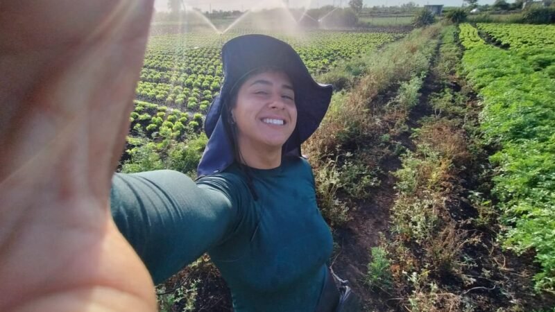 Dia da Mulher: produtora rural comanda sozinha propriedade de 7,5 mil m² em Mogi das Cruzes