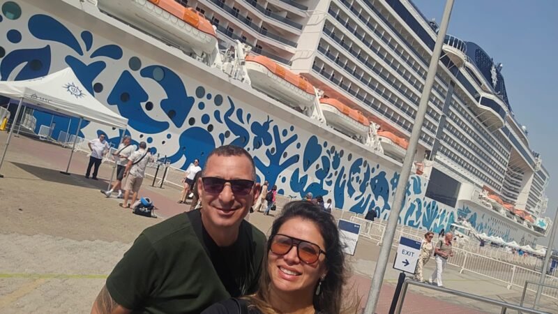 Casal da Grande SP retido em navio de cruzeiro em Dubai chega à Espanha