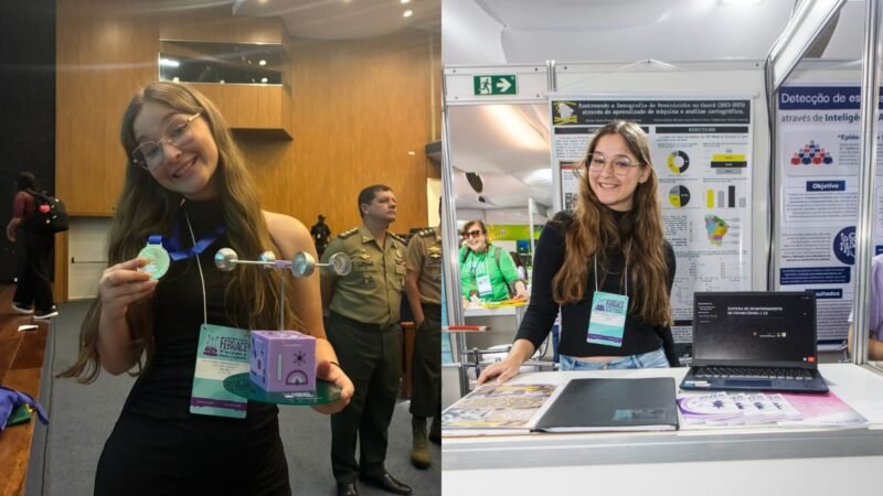 Estudante de escola pública do CE vai representar o Brasil nos EUA com projeto de IA que mapeia feminicídios