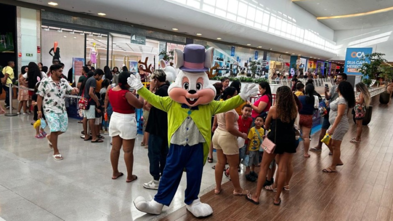Páscoa 2026: shoppings de Manaus têm programação gratuita para crianças