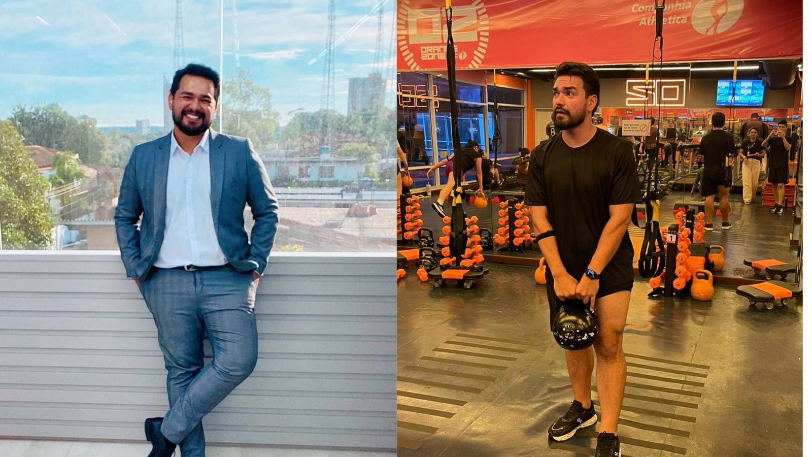 Do Bom Dia Amazonas à academia: apresentador Breno Cabral perde 31 kg em um ano para ter mais energia com filhas