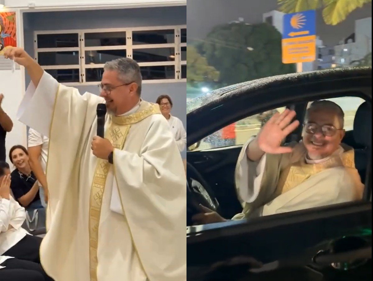 Após repercussão, padre anuncia que vai refazer rifa da própria paróquia em que ganhou carro em SC