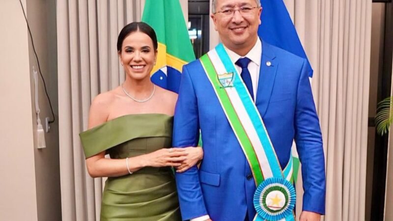 Governador de Roraima nomeia primeira-dama para secretaria de Trabalho e Bem-Estar Social