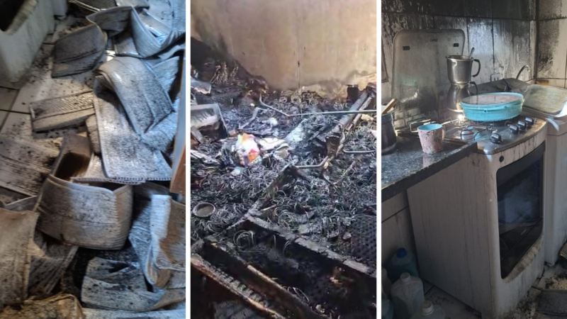 Incêndio destrói apartamento em condomínio de Americana