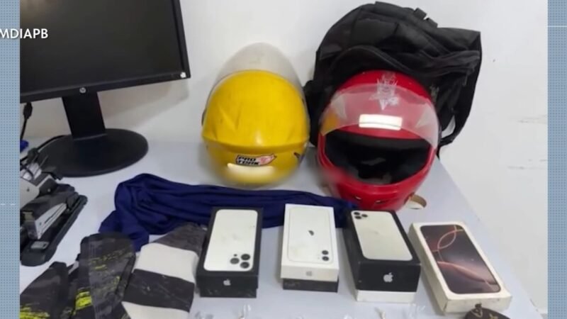 Dois adolescentes são detidos suspeitos de assaltar loja de eletrônicos, no Sertão da Paraíba