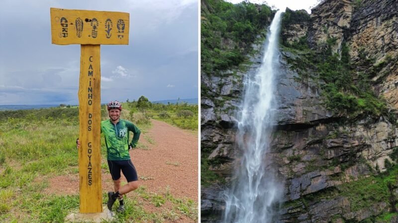 Da Chapada dos Veadeiros à cidade de Goiás: pesquisador percorre 1 mil km de bicicleta para estudar trilhas no Cerrado