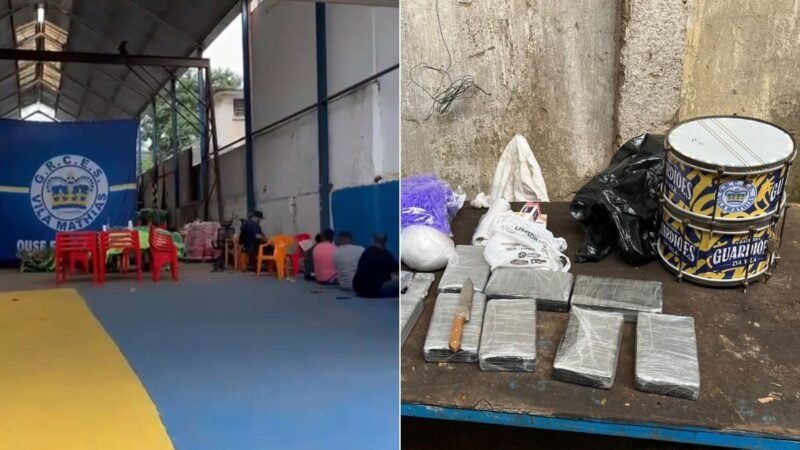 Presidente de escola de samba é condenado por tráfico após polícia encontrar cocaína na sede