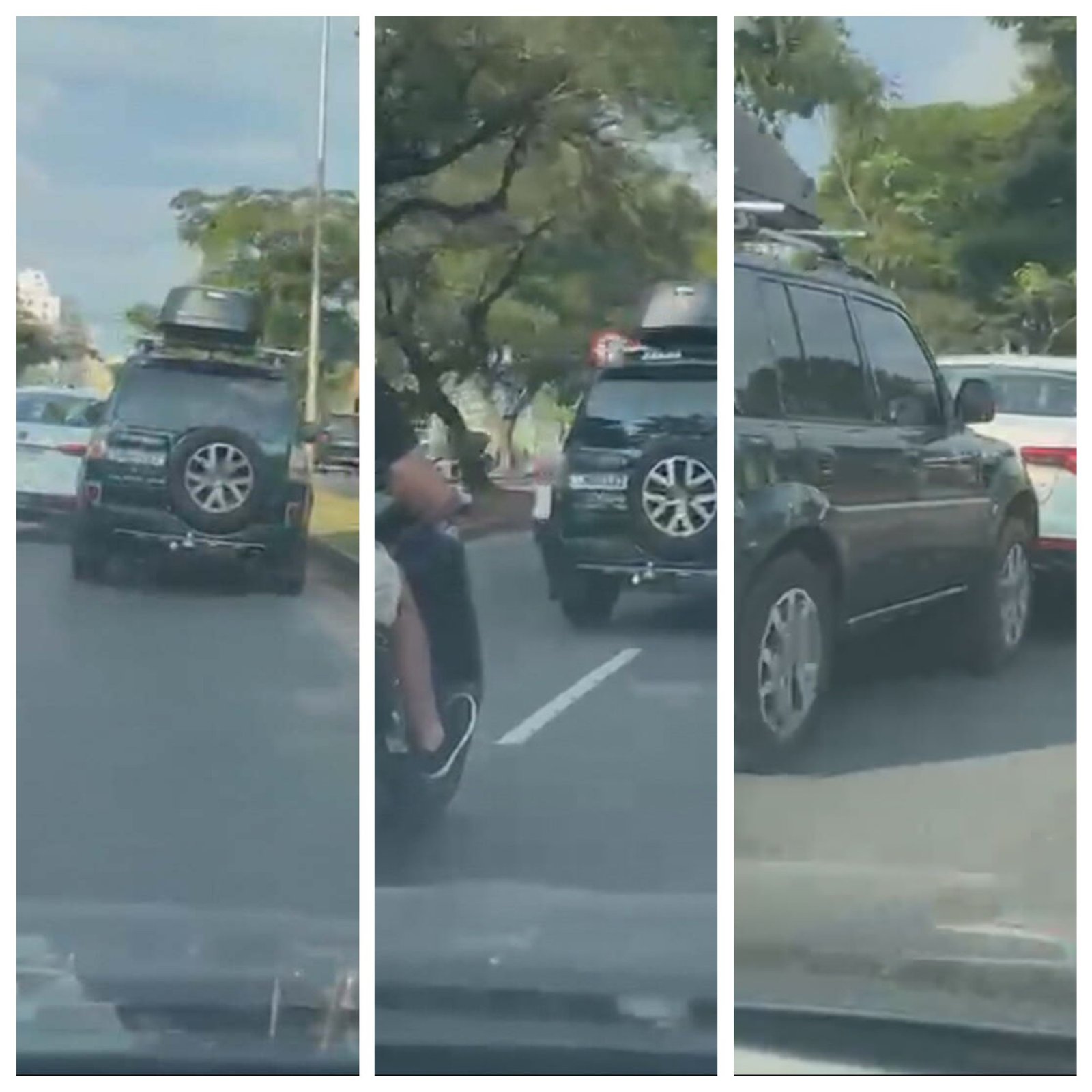 Motorista bate em carro e o arrasta por cerca de 100 metros em avenida de BH; VÍDEO