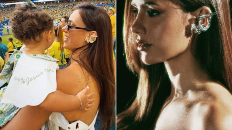 Bruna Biancardi usa brinco com iniciais de Neymar esculpidas à mão; veja quanto custou