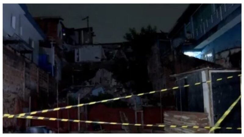 VÍDEO: Mulher fica ferida após desabamento de sobrado em obras na Brasilândia, Zona Norte de SP