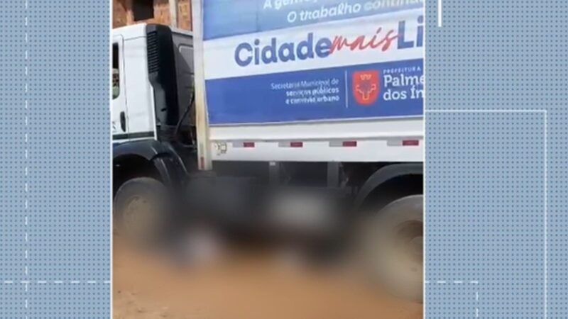 Idoso de 77 anos morre em colisão entre moto e caminhão coletor de resíduos de Palmeira dos Índios