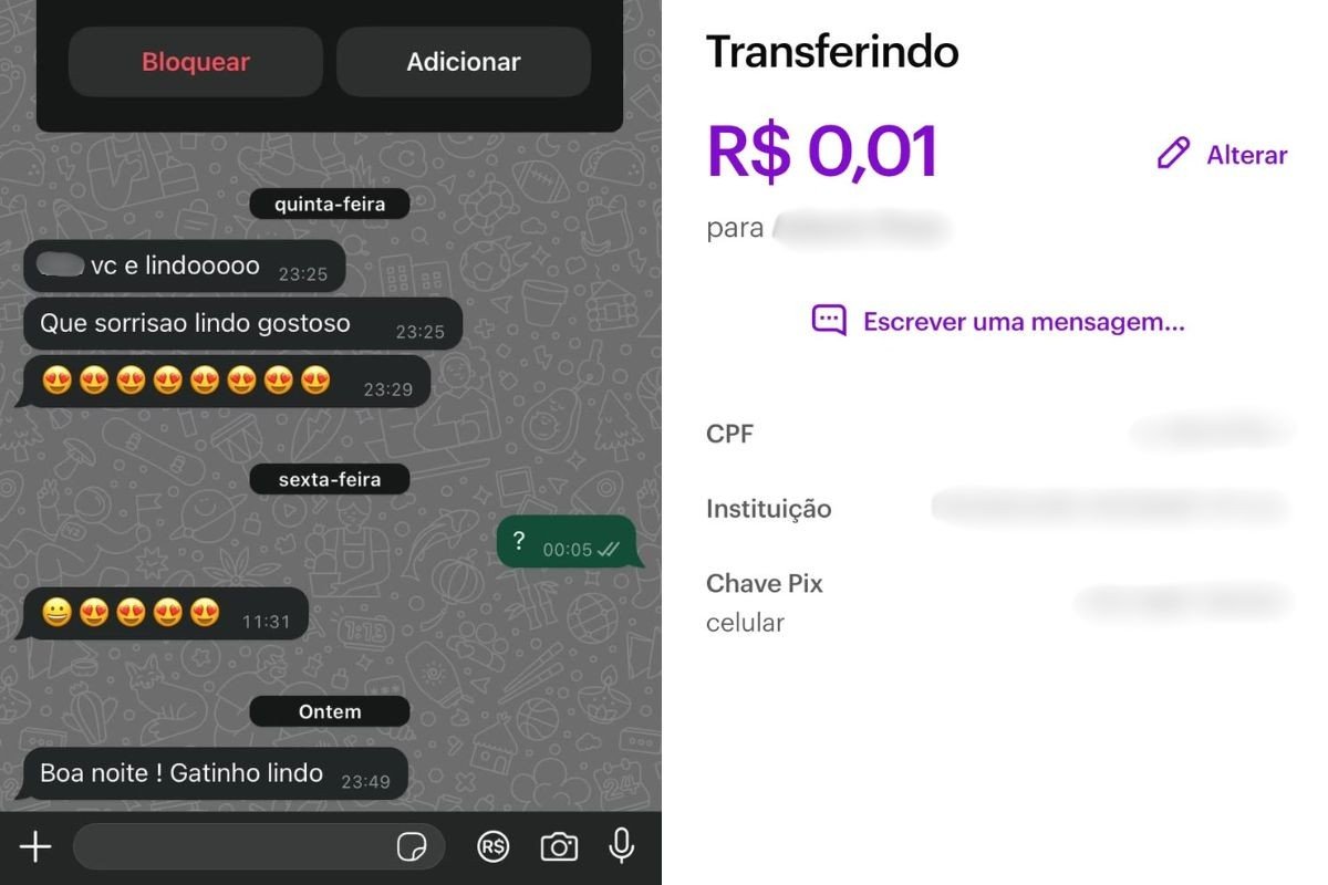 Pix de R$ 0,01 ajudou ex-aluno a identificar professor acusado de enviar mensagens sexuais; entenda