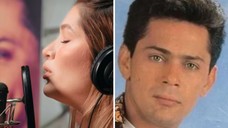 Filha de Leandro diz que gravar música do pai a fez reencontrar memórias: ‘O amor verdadeiro permanece’