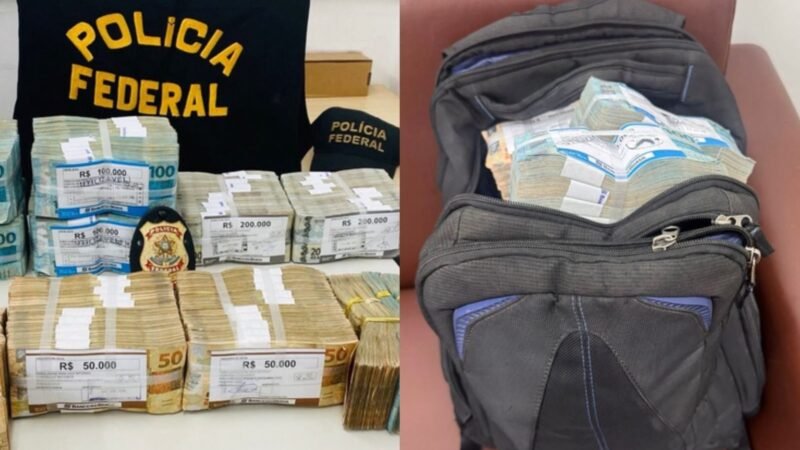 Preso com R$ 1 milhão em espécie após sair de lotérica: Justiça autoriza quebra de sigilo de celular de suspeito