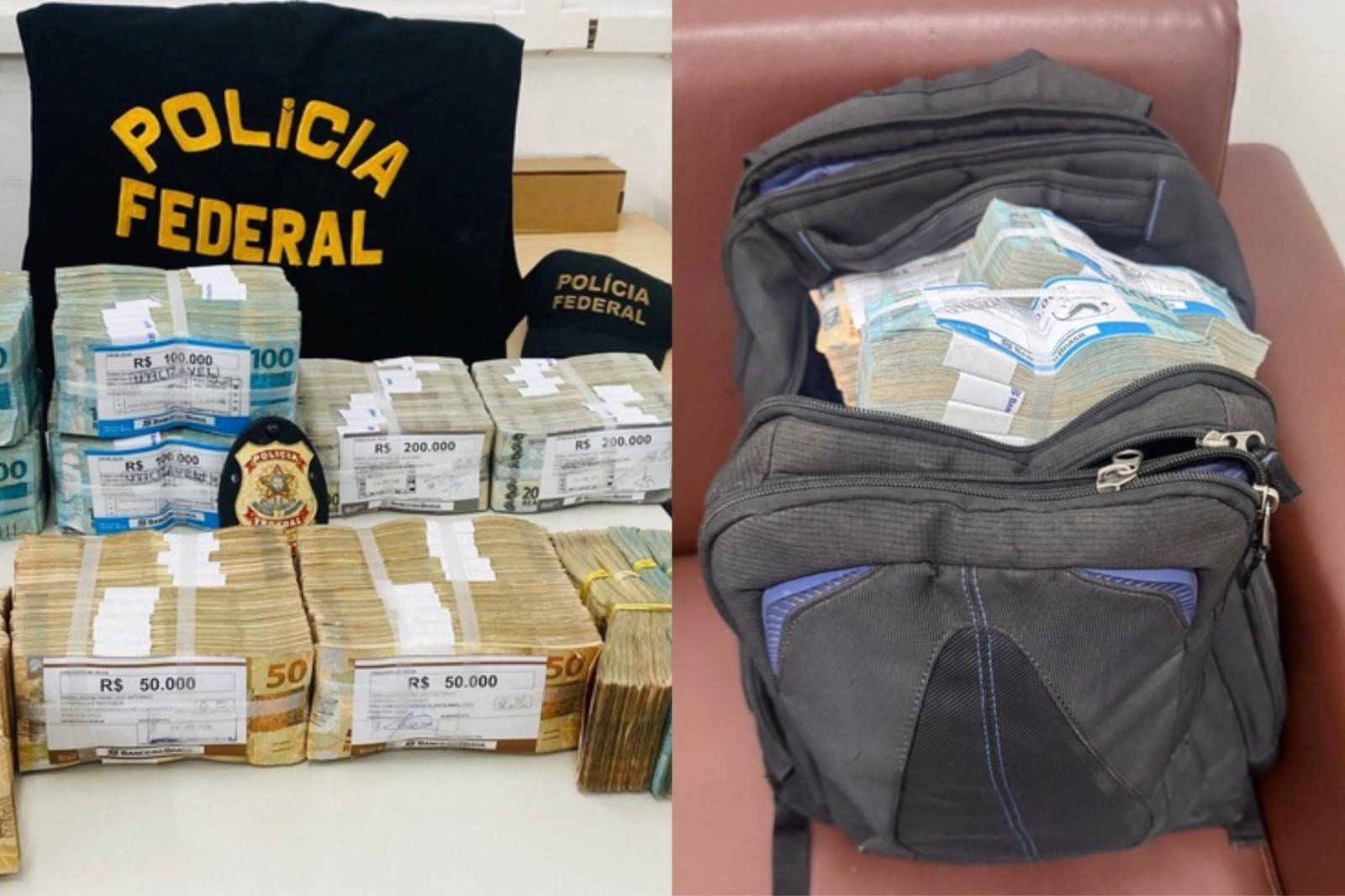 Preso com R$ 1 milhão em espécie após sair de lotérica: Justiça autoriza quebra de sigilo de celular de suspeito