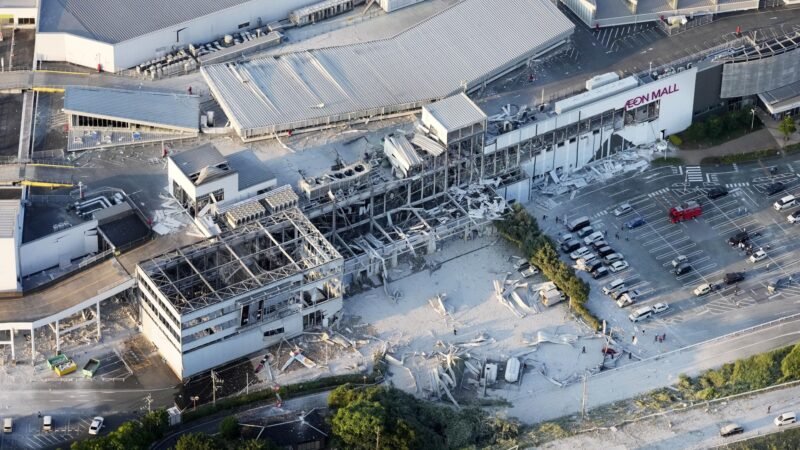 Shopping explodiu 80 minutos após terremoto atingir o Japão; entenda o que aconteceu nesse intervalo