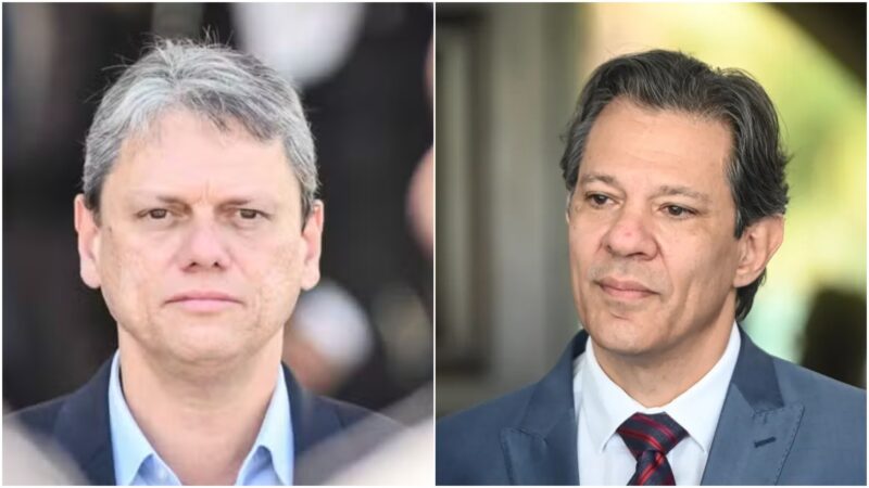 Datafolha: Tarcísio lidera com 46% dos votos para governo de SP, contra 30% de Haddad