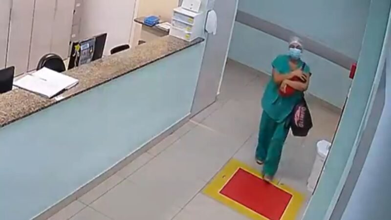 Polícia investiga se técnica de enfermagem presa por tentar levar recém-nascida em bolsa teve ajuda no PI