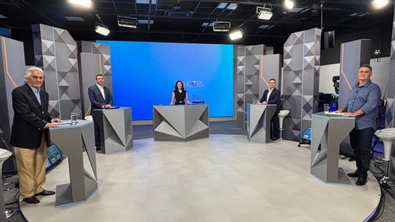 Veja como foi o debate com os candidatos ao governo de MS na TV Morena