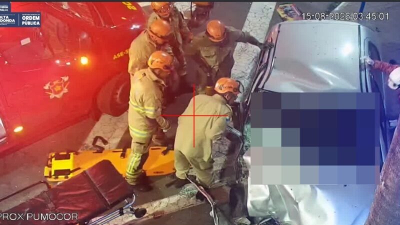 Motorista é preso por suspeita de homicídio após acidente que matou mulher em Volta Redonda